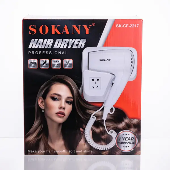 Фен настінний SOKANY SK-CF-2217 1200 Вт | Зображення 5
