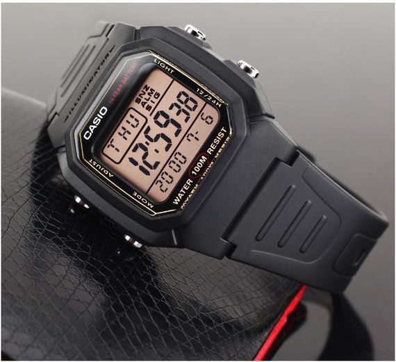 Годинники чоловічі кварцево-електронні спортивні стильні оригінал Casio W-800HG-9AVEF (модуль №3240, 3092) | Зображення 6