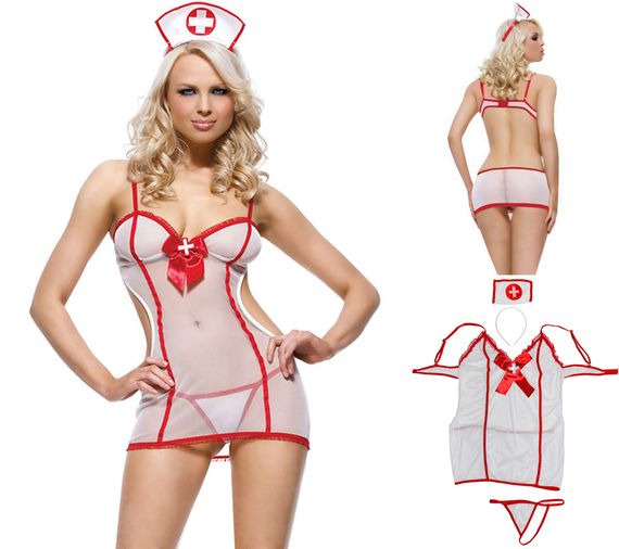 Ігровий костюм Медсестра Babydoll 46 L/XL 152-04 | Зображення 5
