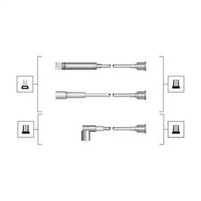 Комплект дротів запалювання SUZUKI VITARA, OPEL ASTRA, MAGNETIMARELLI (941319170047)
