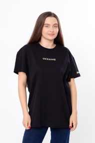 Футболка жіноча "Family look" Носи своє 52 Чорний (p-13530-150972)