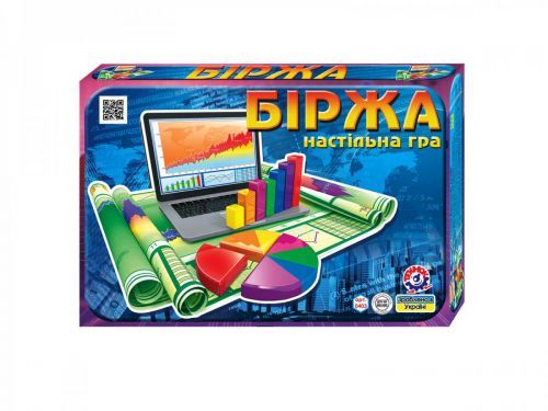 Настільна гра "Біржа 38×25.5×4 см ТехноК" арт.0403