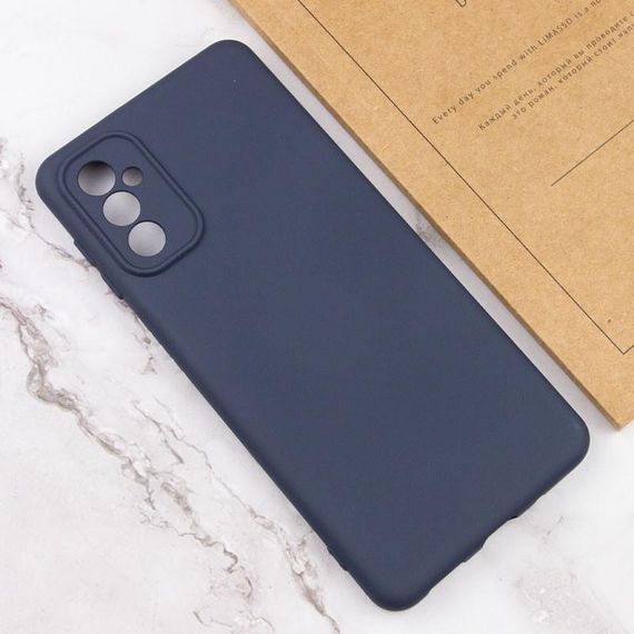Чохол TPU GETMAN Liquid Silk Full Camera для Samsung Galaxy A56 5G Синій / Midnight Blue | Зображення 3