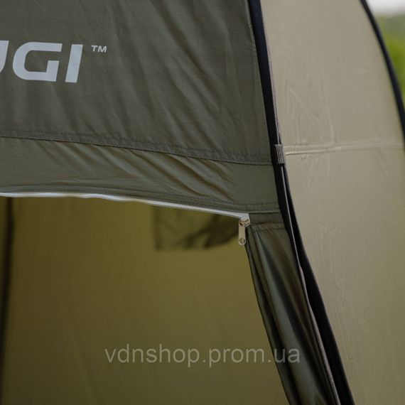 Палатка душ-туалет для кемпинга автомат 120×120×190 (см) тент для душа и туалета туристический LU-015DGR Хаки | Зображення 4