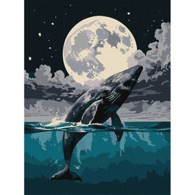 Картина за номерами "Стрибок до небес" ©art_selena_ua KHO6714, 30х40 см