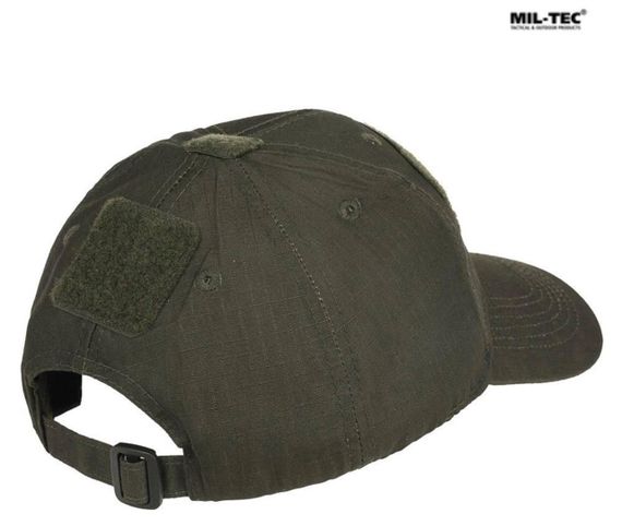 Бейсболка тактична MIL-TEC Tactical Baseball Cap Оливкова | Зображення 7