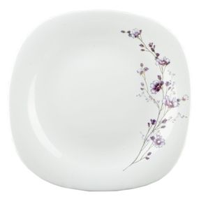 Тарілка Vittora &quot;Фіолетова Гілка&quot; Square Dessert 21,5 см (V-215SPB)