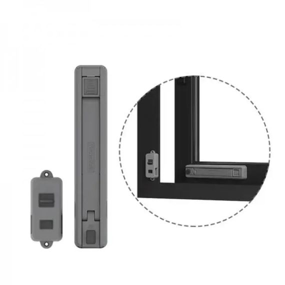 Пластиковий замок для вікон, фіксація, стопор безпеки для дітей, AND 1-42 | Зображення 1