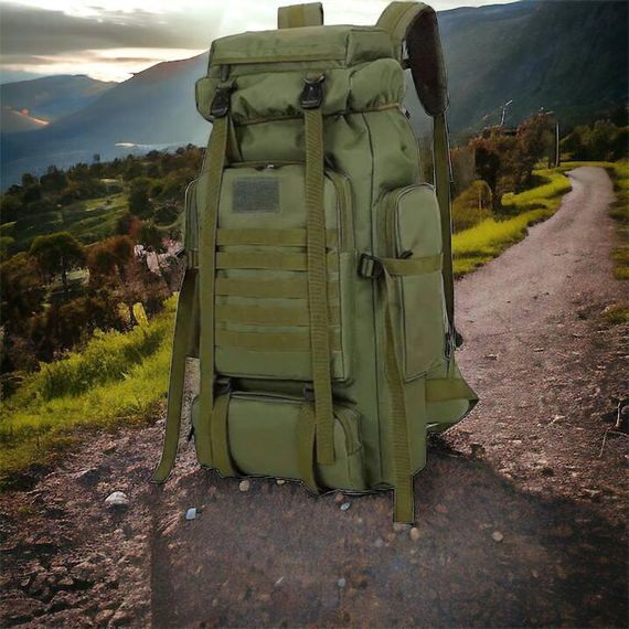 Військовий тактичний рюкзак туристичний 70л, Рюкзак наплічний військовий, Тактичний US-157 штурмовий рюкзак