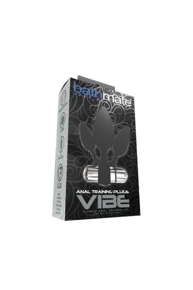 Набір анальних вібропробок Bathmate Anal Training Plugs VIBE, діаметр 2,5 см - 3,1см - 3,8см Sex Aura | Зображення 4