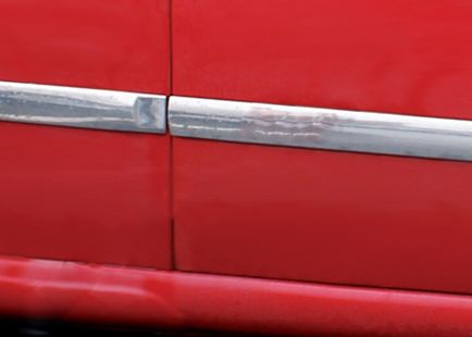 Молдинг дверной (4 шт, нерж) 2002-2005, OmsaLine - Итальянская нержавейка для Ford Fiesta | Зображення 2