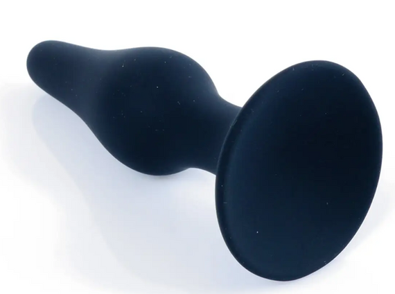 Анальний плаг Silicone Plug Black — Large Sex Aura | Зображення 4