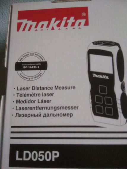 Далекомір лазерний Makita LD050P | Зображення 7