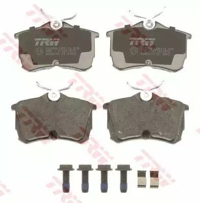 Колодки гальмівні дискові HONDA Accord/Accord Estate/Wagon, TRW (GDB3190) | Зображення 1