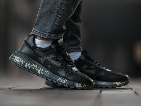 Чоловічі кросівки PREMIATA Black | Зображення 3