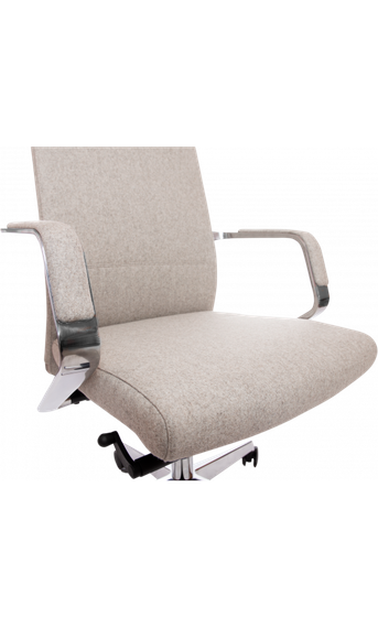 Кресло офисное GT Racer X-1811 FABRIC LIGHT Gray | Зображення 1
