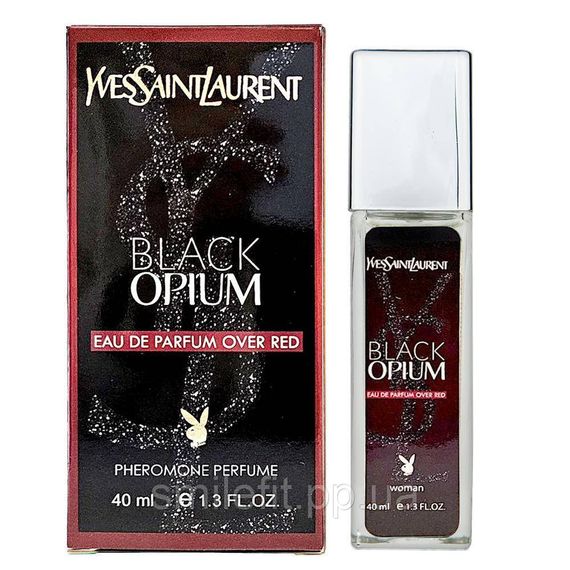 Yves Saint Laurent Black Opium Over Red Pheromone Parfum жіночий 40 мл | Зображення 2