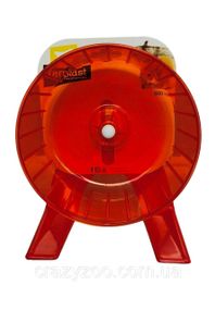 Колесо для грызунов Ferplast FPI 4606 Wheel/Stand Silent SM  Ø 14.5 см красный 84606899