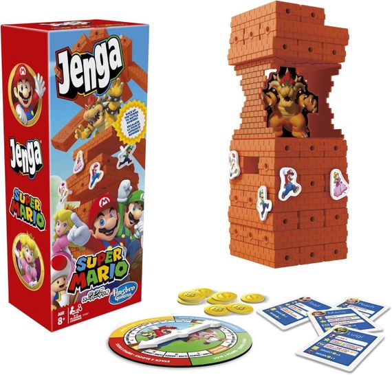 Настільна гра Дженга Супер Маріо Hasbro Gaming Jenga Super Mario Edition