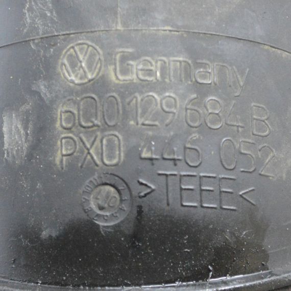 Патрубок повітряного фільтра 1.9 TDI Skoda Fabia I 1999-2007 трубка повітря Шкода Фабія 6Q0129684B | Зображення 2