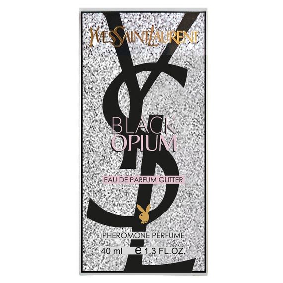 Yves Saint Laurent Black Opium Glitter Pheromone Parfum жіночий 40 мл | Зображення 4