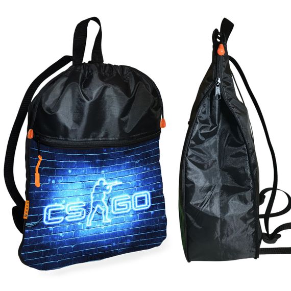Школьный рюкзак детский Counter-Strike + Сумка для обуви спортивной формы рюкзак-мешок  для мальчика (01695) | Зображення 1