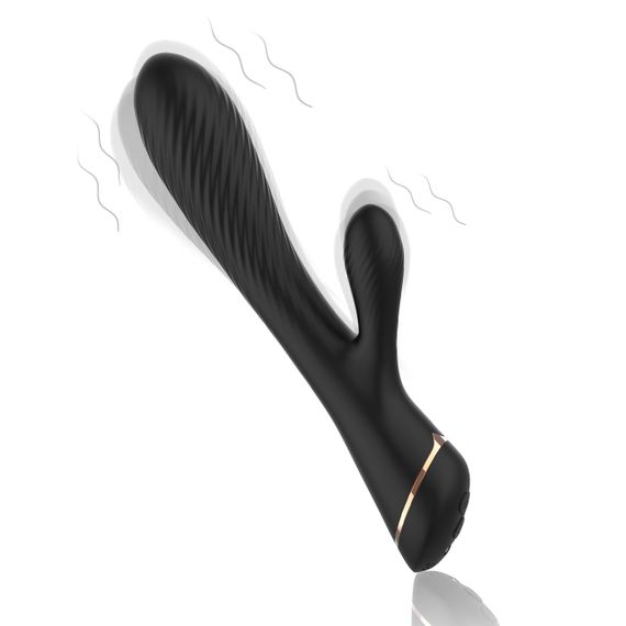 Вібратор Hare Black, 9 vibration functions Sex Aura