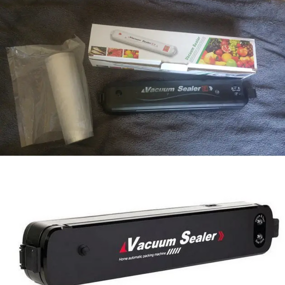 Кухонний вакуумний пакувальник для збереження свіжості продуктів без втрати смаку, машинка для вакуумування | Зображення 4