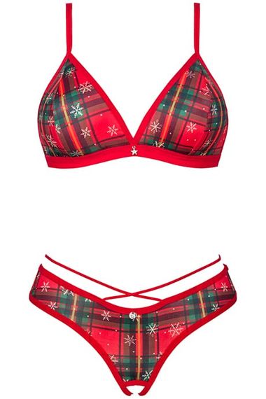 Комплект Obsessive Ms Merrilo set Червоний XS/S | Зображення 2