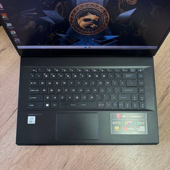 Игровой ноутбук MSI GP66 Leopard 10UG / 15.6" (1920x1080) IPS / Intel Core i7-10750H (6 (12) ядер по 2.6 - 5.0 GHz) / 16 GB DDR4 / 512 GB SSD / nVidia GeForce RTX 3070, 8 GB GDDR6, 256-bit / WebCam б/у | Зображення 6