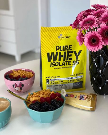 Протеин Olimp Pure Whey Isolate 95 600 г, ваниль | Зображення 2