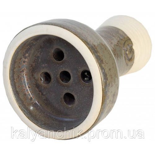 Чаша для кальяну GrynBowls Killer Glaze Gray | Зображення 1