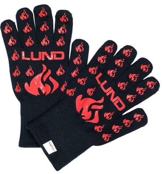 Перчатки термостойкие рукавицы для гриля барбекю LUND-99820 | Зображення 1