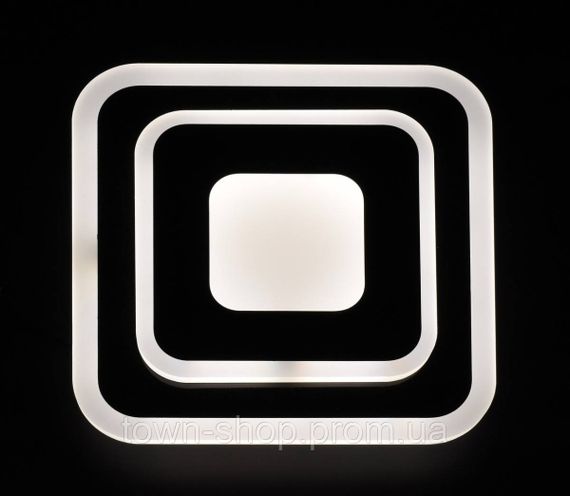 Светильник потолочный LED 2234/300-bk Черный 4х30х30 см. | Зображення 1