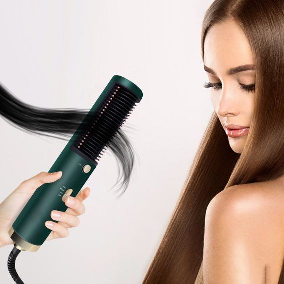 Щітка з гарячим повітрям, прямувальник і розчіска 3 в 1 Ramindong JMJ-189 чорний XPRO (43457-JMJ-189_209) | Зображення 2