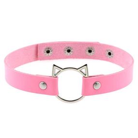 Нашийник кішечка рожевий