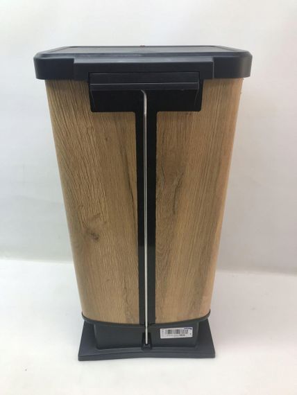 Контейнер для сміття з педаллю Rotho Paso 40 л під дерево, відро для кухні та дому (17541) | Зображення 4