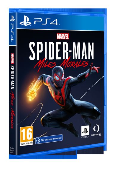 Игра PS4 Marvel Spider-Man. Miles Morales [Blu-Ray диск] (9819622) | Зображення 1