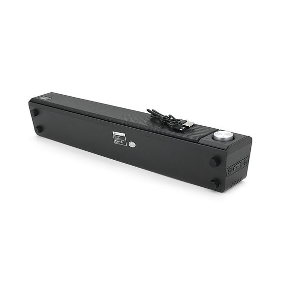 Колонка Kisonli LED-909 Bluetooth 5.0.2х5W, 1200mAh, USB/TF/BT/FM/AUX, DC: 5V/1A | Зображення 3