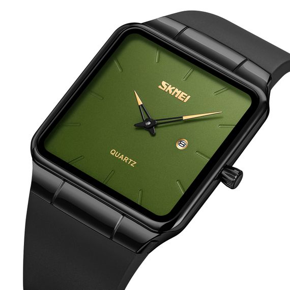 Наручний годинник Skmei 1961BKGN Black-Green | Зображення 1