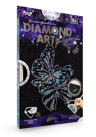 Набір творчої творчості "DIAMOND ART" DAR-01 Danko Toys Нестримний Вид 5