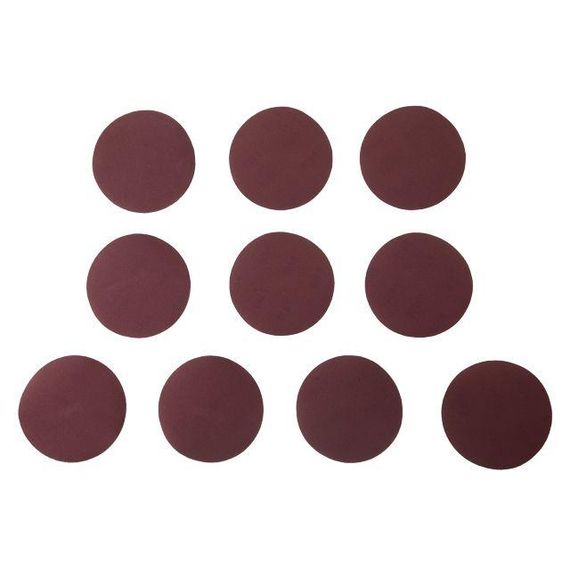 Круг наждачний самоклейний 125 мм, папір клас С, К400, 10 од. INTERTOOL BT-0540 | Зображення 3