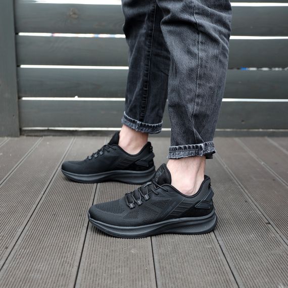 Кросівки чоловічі 591732 Чорні 41 42 43 44 45 46 | Зображення 6