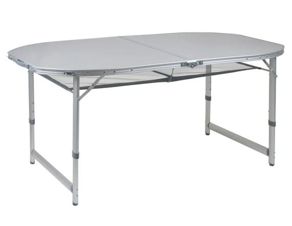 Стол Bo-Camp Premium Oval 150x80 cm Grey (1404405)