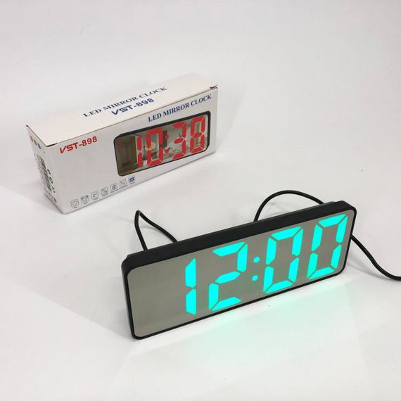 Настільний годинник з цифрами, Практичний електронний годинник Красивий настільний TQ-93 | Зображення 9