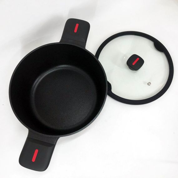 Каструля Magio MG-1171 Лита антипригарна 5л CL-142 24 см