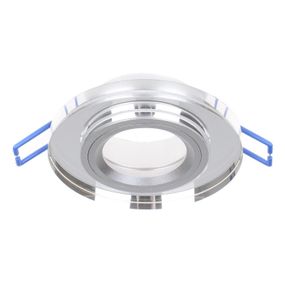 Світильник точковий декоративний HDL-G143 CL Glass+Alu MR16