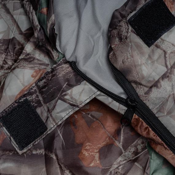 Спальний мішок до -5°C 220х75 см туристичний спальник з капюшоном Ranger Germes Camo RA6637 | Зображення 8
