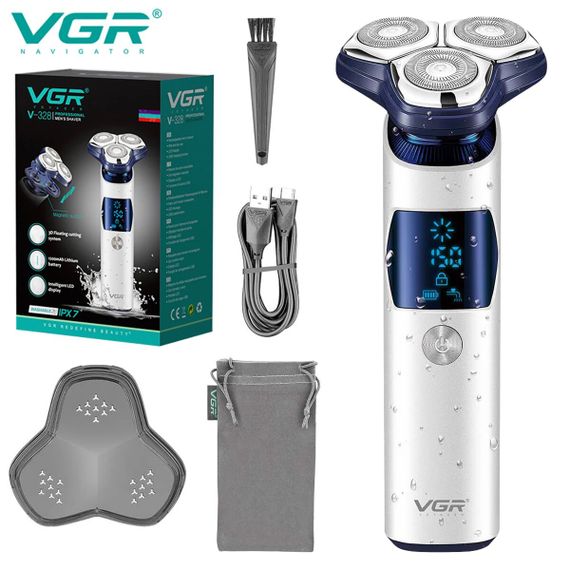 Електробритва бездротова акумуляторна VGR V-328 (41882-VGR V-328_571) | Зображення 2