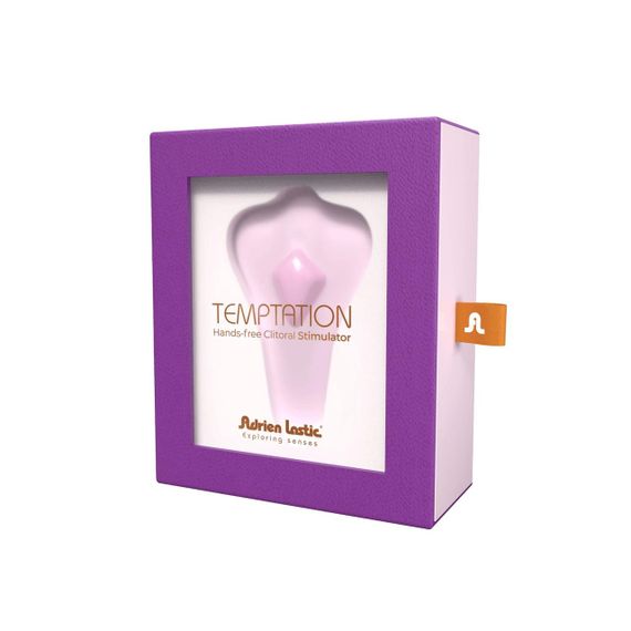 Кліторальний стимулюючий смарт-вібратор Adrien Lastic Temptation рожевий Sex Aura | Зображення 5